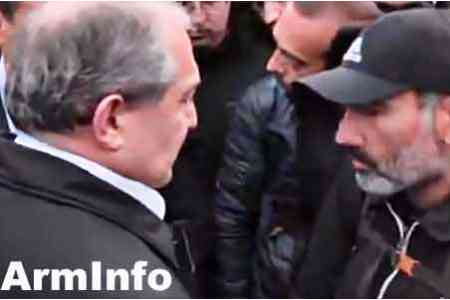 Armen Sargsyan met with Nikol Pashinyan