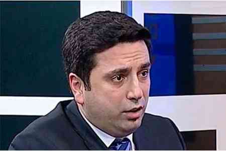 Ален Симонян: "В Армении нет противостояния Армия-Правительство!"