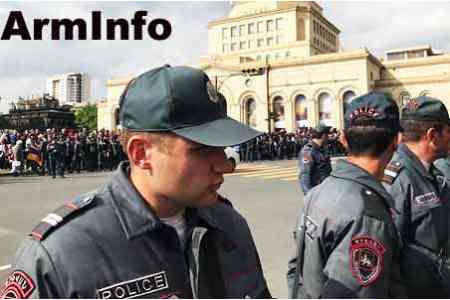 Armenian police will use all instruments of lawful state coercion in  connection with illegal meetings