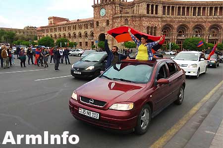 Supporters of Nikol Pashinyan in Yerevan and other cities of  Armenia resumed actions of civil disobedience (video)
