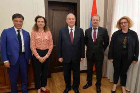 Президент Армен Саркисян и содокладчики Мониторинговой комиссии ПАСЕ обсудили внутриполитические события в Армении