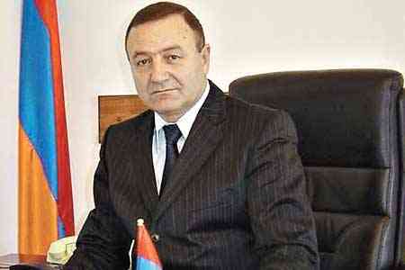 Губернатор Армавирской области Армении подал в отставку