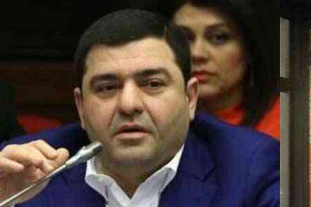 Fifth deputy - owner of supermarket range  SAS Artak Sarkisyan left  Republican Party Faction