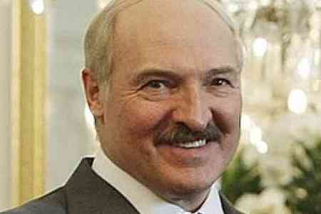 Александр Лукашенко выражает надежду на продолжение конструктивного белорусско- армянского сотрудничества