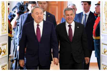 Главы Казахстана и Татарстана обсудили  дальнейшие планы развития отношений  