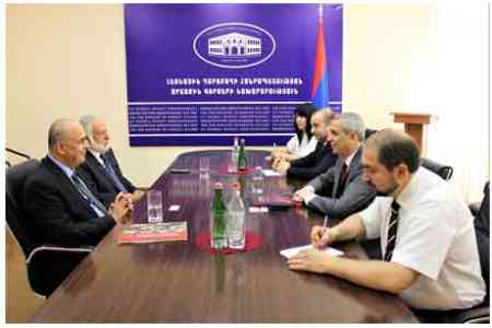 President of Artsakh received Lebanese businessman, founder of the  company "Gardenia Grain D`or" Nicola Georges Abu Faisali