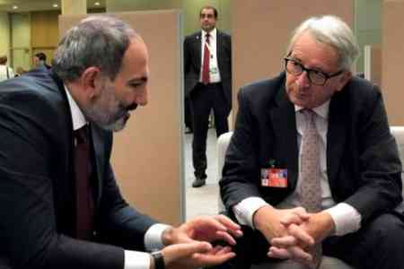 Pashinyan assured Juncker: Henceforth, EU`s institutional, financial  and consulting assistance will be more targeted 