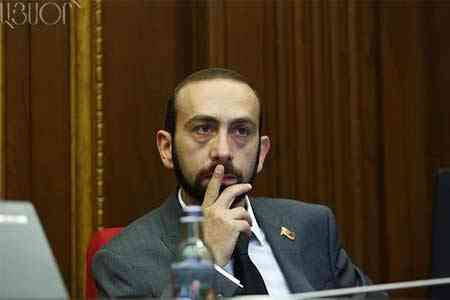 Спикер: Армения осуждает любые формы нетерпимости и насилия в отношении представителей национальных меньшинств
