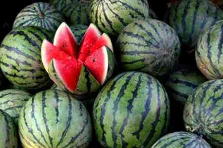 Watermelons of Azerbaijani origin were not imported into Armenia
