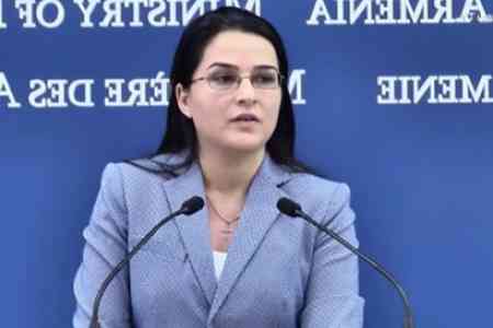 Anna Naghdalyan: Armenian Embassy in Denmark will be united with  Armenian Embassy in Sweden