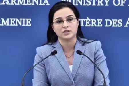 Naghdalyan: Sanctions against Iran are in the center of attention of  Yerevan