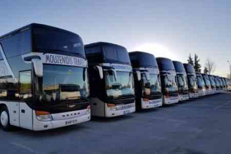 В Армении начинается выполнение регулярных автомобильных рейсов в направлении Алаверди и Ноемберяна