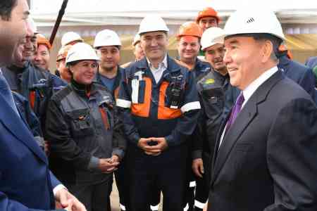 Президент Казахстана ознакомился с работой АО “АрселорМиттал Темиртау”