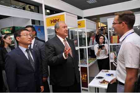 A company from Kazakhstan presented its products at the international  exhibition in Yerevan
