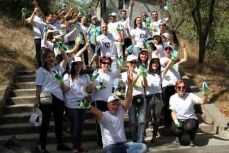 Հայաստանում Beeline-ի աշխատակիցները մասնակցեցին Համաշխարհային մաքրության օրվա աշխատանքներին