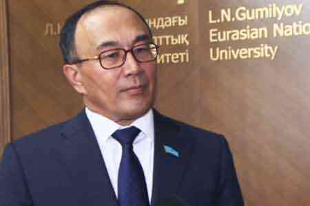 From September 28 to 30, working visit of rector of Eurasian National  University named after L. Gumilev - E. Sydykov to Armenia