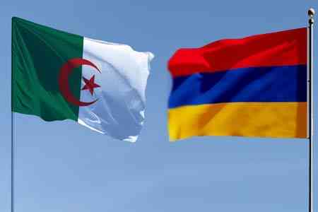 Главы МИД Армении и Алжира обсудили перспективы углубления сотрудничества