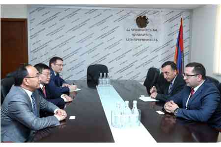 Deputy Minister of Education of Armenia discussed cooperation issues  with Head of the Eurasian National University named after L.N.  Gumilyov