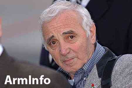 Monument to great chansonnier Charles Aznavour to be erected in  Moscow