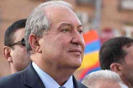 Armenian President Receives John Edwin Mroz Award