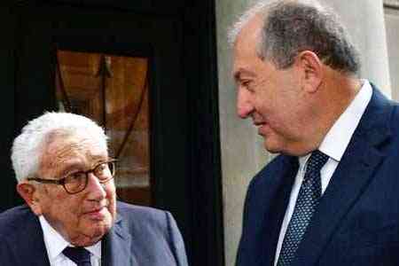 Henry Kissinger accepted offer of RA President to visit Armenia