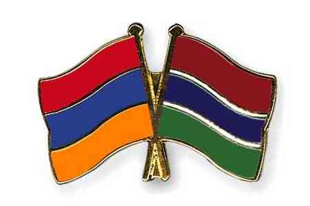 Armenia and Gambia sign memorandum on establishing diplomatic  relations