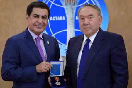  Президент Казахстана Нурсултан Назарбаев встретился с Высоким представителем Альянса цивилизаций