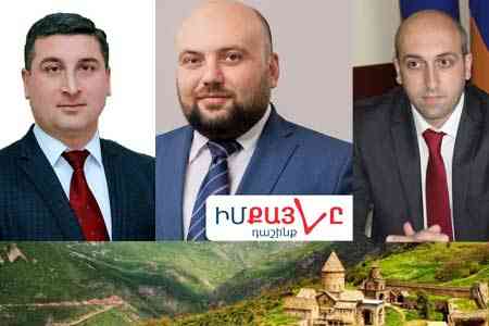 Armenian government appointed governors of Gegharkunik, Vayots dzor  and Lori