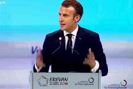 Macron: Aznavour was an Armenian, who fully acknowledged the great  crime, the Genocide, a victim of which he himself was