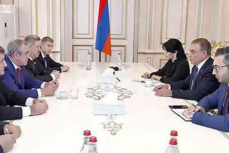 Ara Babloyan and Sergey Neverov discussed prospects for  inter-parliamentary cooperation