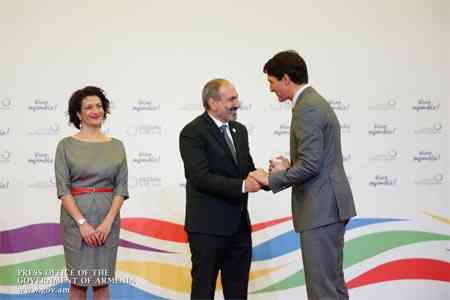 Pashinyan: Trudeau supports the changes taking place in Armenia