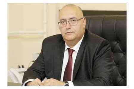 Garegin Baghramyan appointed First Deputy Minister of Energy  Infrastructures and Natural Resources of Armenia.