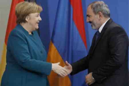 German Chancellor and Armenian Prime Minister meet in Berlin