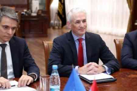 Глава МО РА принял постоянного координатора ООН в Армении