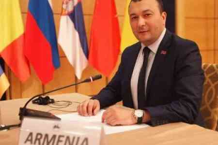 Последние процессы в Армении обсудили вице-спикер парламента РА и  спецпредставитель ЕС по вопросам Южного Кавказа и кризиса в Грузии