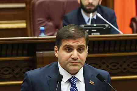 Arman Babajanyan: I propose to form a group of MPs for a trip to  Syria