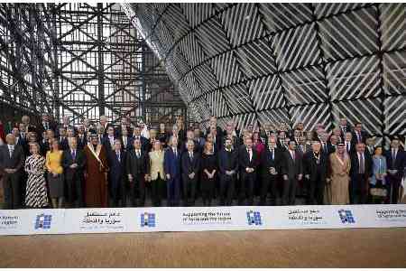 Делегация Казахстана приняла участие в Конференции по Сирии в Брюсселе