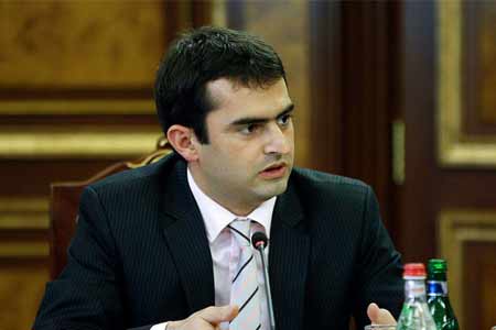 Вице-спикер парламента РА провел встречи с парламентскими группами дружб Сирия- Армения и Израиль-Армения
