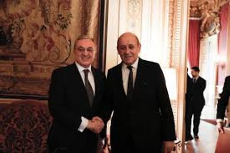 The Foreign Ministers of Armenia and France pointed out the  inadmissibility of the direct involvement of foreign mercenaries in  the Karabakh conflict