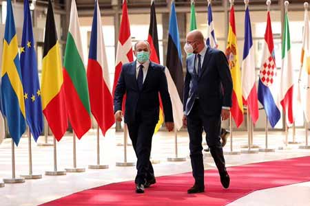 Шарль Мишель: ЕС привержен содействовать диалогу между Арменией и Азербайджаном