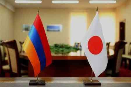 Japan appreciates Armenia`s efforts to establish regional peace