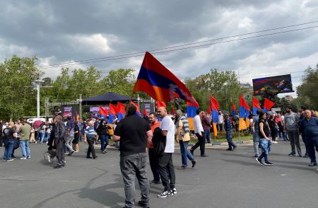 Actions of disobedience in Yerevan