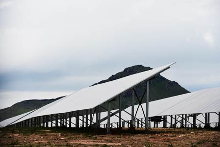 В Талине построена солнечная фотоэлектрическая электростанция площадью 7,5 га (видео)