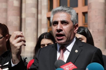 Armenian police confirm report of beating of politician Edgar  Ghazaryan