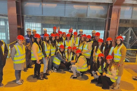 “GeoProMining Gold” organized an introductory tour for YSU and high school students in the Ararat Gold Recovery Plant