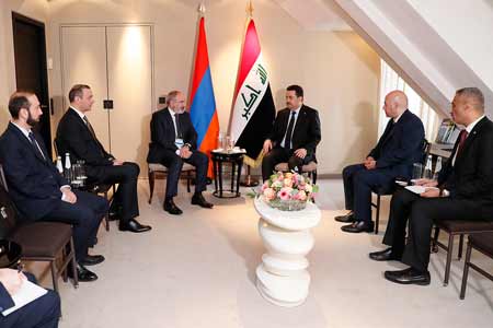 Премьер-министр Никол Пашинян встретился с премьер-министром Ирака и президентом Иракского Курдистана