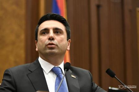 Спикер НС Армении выразил признательность  французским сенаторам за принятие резолюции в поддержку Армении