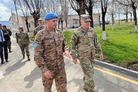 Армению посетила делегация сухопутных войск США в Европе