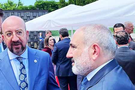 Пашинян и Мишель обсудили армяно-азербайджанские отношения