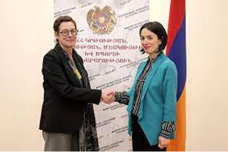 Анн Луйо: Франция готова продолжить сотрудничество с Арменией в области образования, культуры и спорта